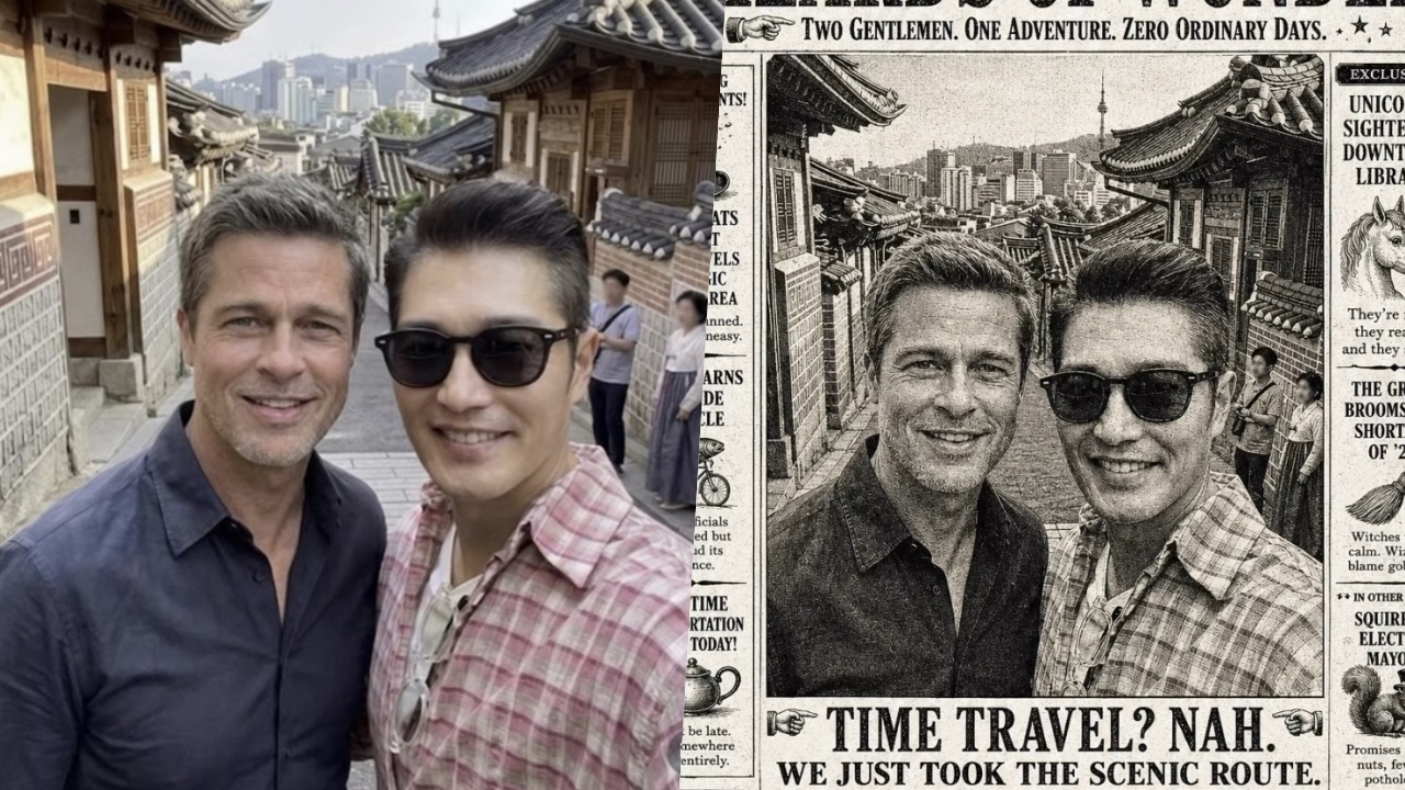Nam Diễn Viên Hàn Quốc đã Sử Dụng AI để Chụp ảnh Với Brad Pitt Và Nhận Xét Sau đó Của Anh đã Gây Phẫn Nộ! !